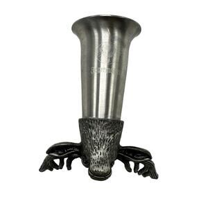 Jägermeister Signed Logo Stag Head/Moose Cup Shot Glass